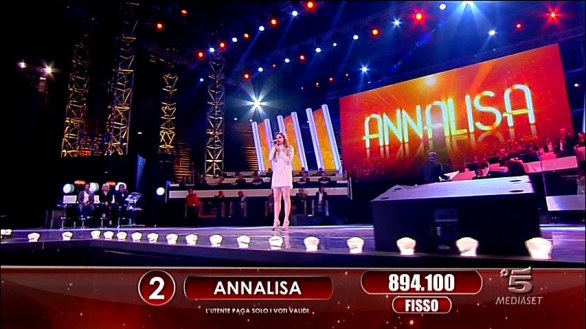 Annalisa Scarrone quarta ad Amici 11 Big