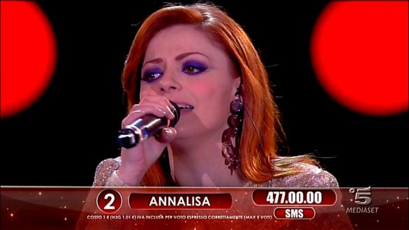 Annalisa Scarrone quarta ad Amici 11 Big