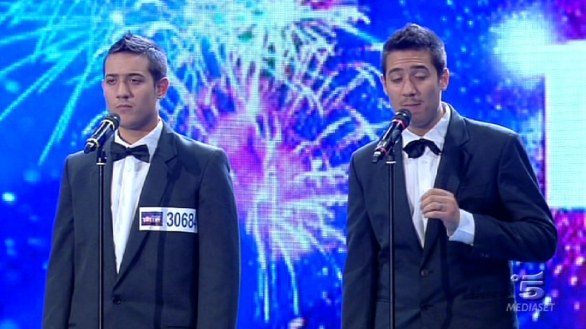 Antonio e Domenico Frate, cantanti ad Italia s got talent