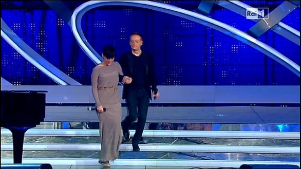 Arisa e Mauro Ermanno Giovanardi - Festival di Sanremo 2012