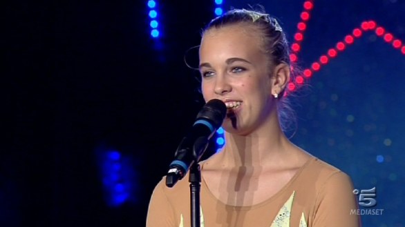 Asia Garelli, acrobata ad Italia s got talent