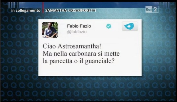 Lucia-Ocone-Cristoforetti-Tweet-Fazio