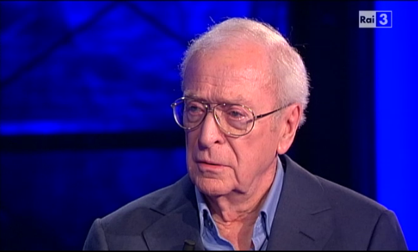 che tempo che fa diretta micheal caine