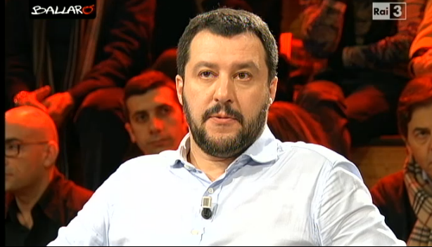 ballaro 23 febbraio 2015 salvini