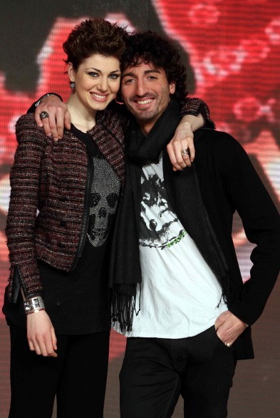 ClaudiaAndreatti e SamuePeronBallando con le stelle 2012