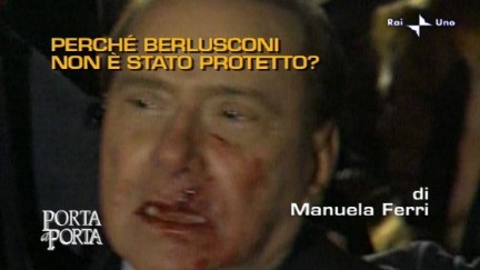 berlusconi vespa porta a porta