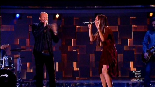 Biagio Antonacci e Leona Lewis a Io canto del 22 ottobre 2010