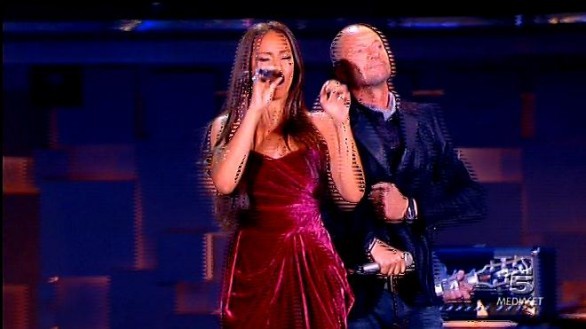 Biagio Antonacci e Leona Lewis a Io canto del 22 ottobre 2010