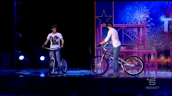 Bonetti, Previtali, Monaci i bikers di Italia\'s got talent