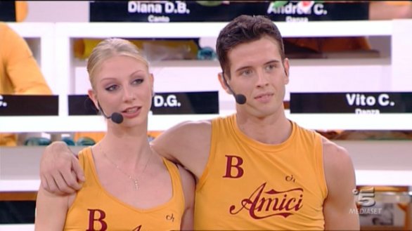 Debora Di Giovanni e Vito Conversano - Amici 10