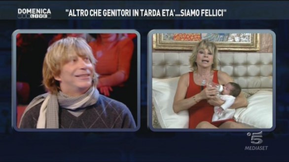 Carmen Russo, Enzo Paolo Turchi e Maria, il reality a Domenica Live