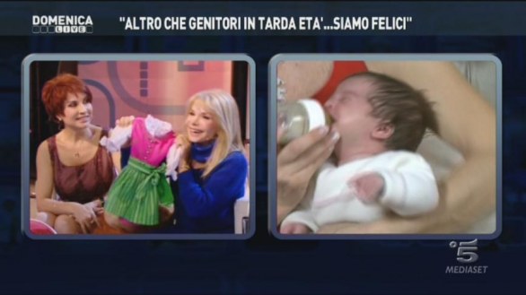 Carmen Russo, Enzo Paolo Turchi e Maria, il reality a Domenica Live