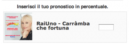 carramba che fortuna