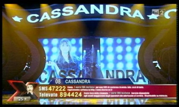 Cassandra Raffaele a X Factor 4 - You can’t hurry love