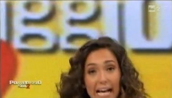 Caterina Balivo e Milo Infante nella puntata di esordio di Pomeriggio sul 2