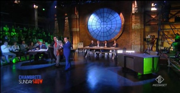 Chiambretti Sunday Show - la prima puntata del 22 gennaio 2012