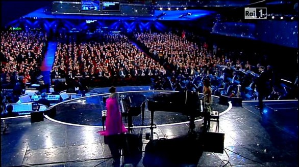 Chiara Civello e Francesca Michielin - Festival di Sanremo 2012