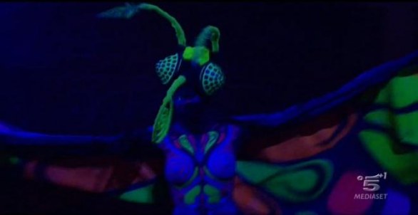 Color Sensation Bodypainting team - Italia's got talent 2012