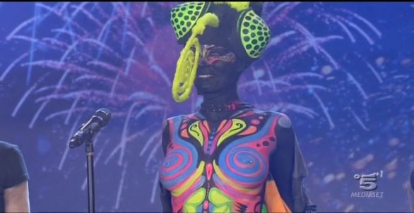 Color Sensation Bodypainting team - Italia's got talent 2012