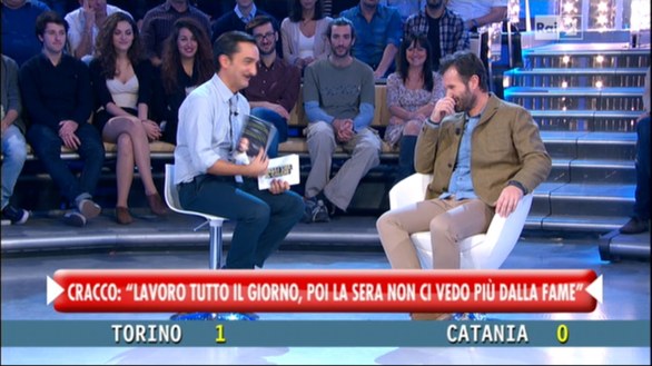 Cracco a Quelli che il Calcio, 24 novembre 2013