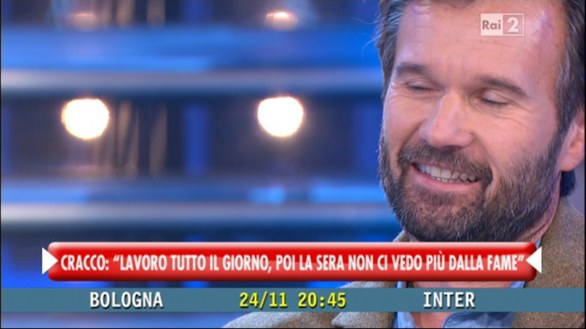 Cracco a Quelli che il Calcio, 24 novembre 2013