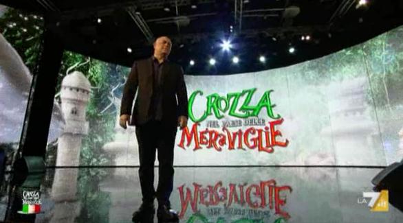 Crozza nel Paese delle Meraviglie puntata 25 gennaio 2013