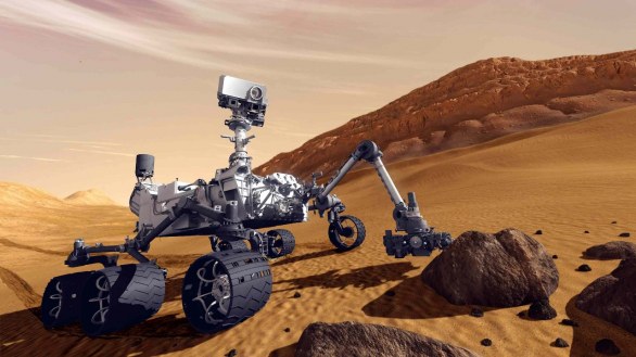 Curiosity su Marte