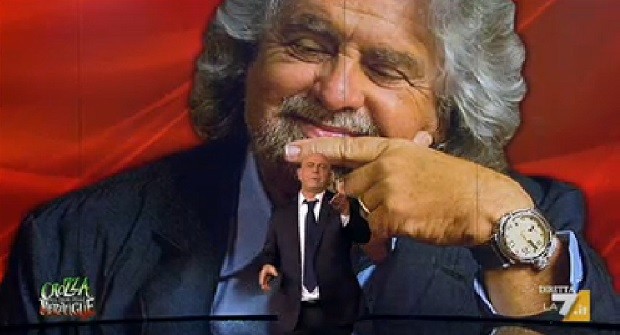 Grillo, Crozza, 14 novembre