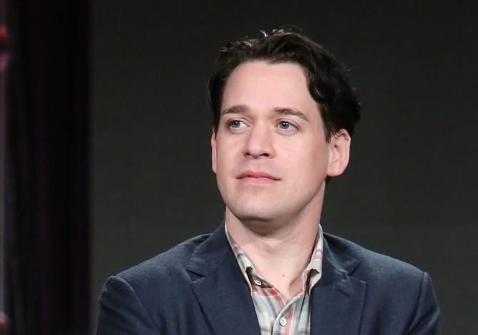 PASADENA, CA - JANUARY 09: Actor T.R. Knight speaks onstage during the 11.22.63 panel as part of the hulu portion of the 2016 Television Critics Association Winter Tour at Langham Hotel on January 9, 2016 in Pasadena, California. (Photo by Frederick M. Brown/Getty Images)