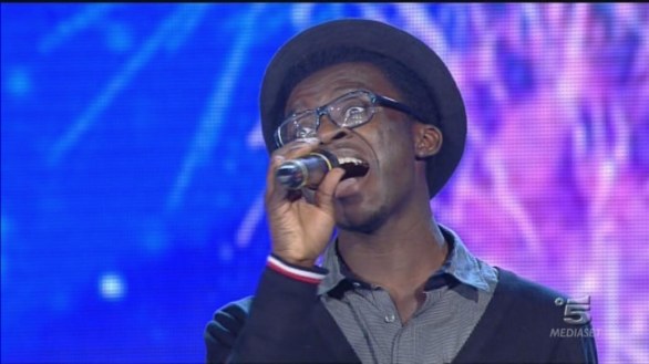 Daniel Adomako canta Halleluja a Italia s Got Talent 2013