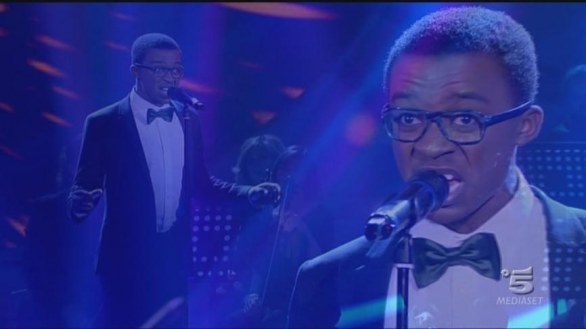 Daniel Adomako canta Halleluja e At Last a Italia s Got Talent 2013