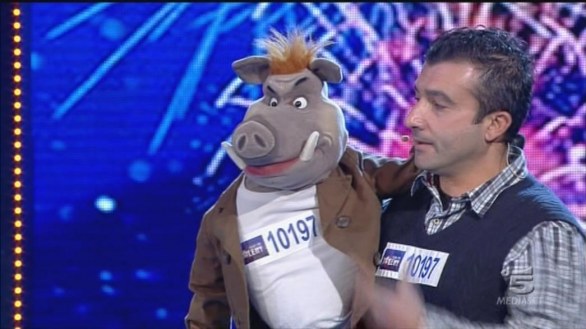 Daniele Contu, ventriloquo a Italia s got talent 2013