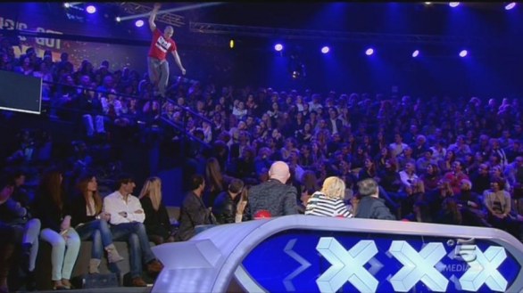 Daniele Doria, atleta parkour a Italia s Got Talent 2013