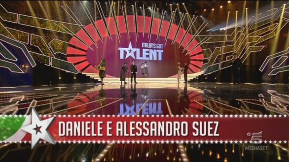 Daniele e Alessandro Suez, fratelli ballerini a Italia s Got Talent 2013