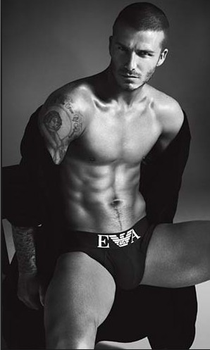 Le Foto di David Beckham per Armani