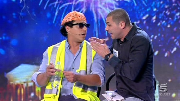 Davide La Rosa e Roberto Pittarru, comici ad Italia s got talent