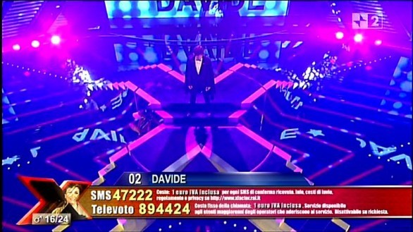 Davide Mogavero - Arriva la bomba a X Factor 4 del 6 novembre 2010