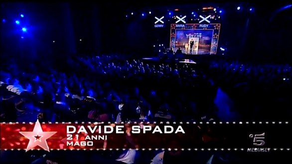 Davide Spada il mago di Italia\'s got talent