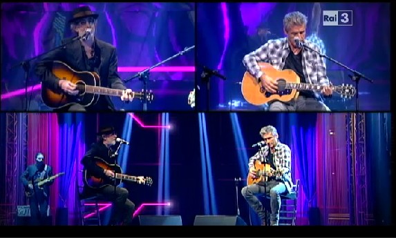 De Gregori e Ligabue a Che Tempo Che Fa, 30 novembre 2014