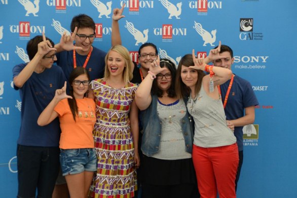 Dianna Agron al GFF 2012 per Giffoni