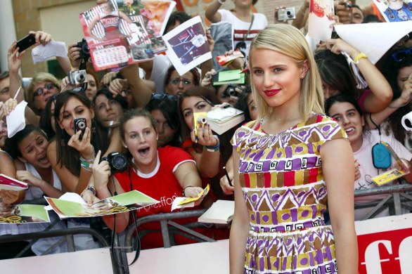 Dianna Agron parla di Glee al Giffoni 2012