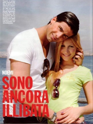 Domenico Cozzolino e Noemi Letizia