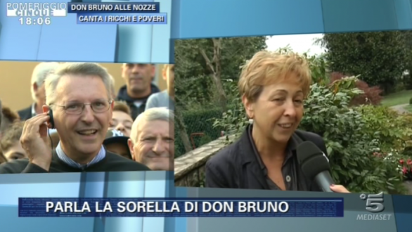 Don Bruno a Pomeriggio Cinque