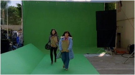 Effetti speciali nei telefilm con il green screen