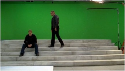 Effetti speciali nei telefilm con il green screen