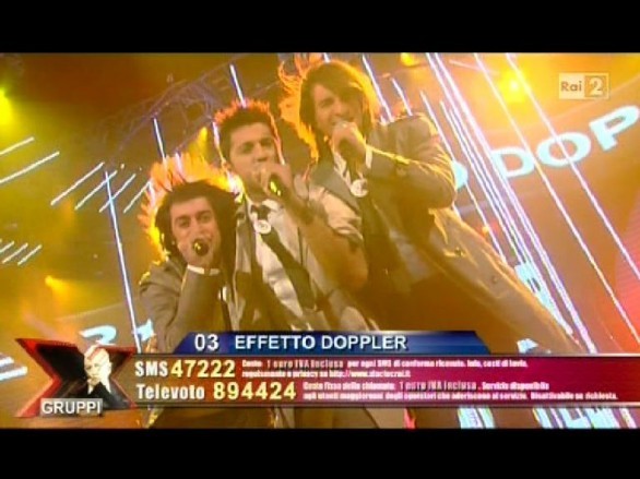 Le Foto di Effetto Doppler - X-Factor 4 Seconda Puntata