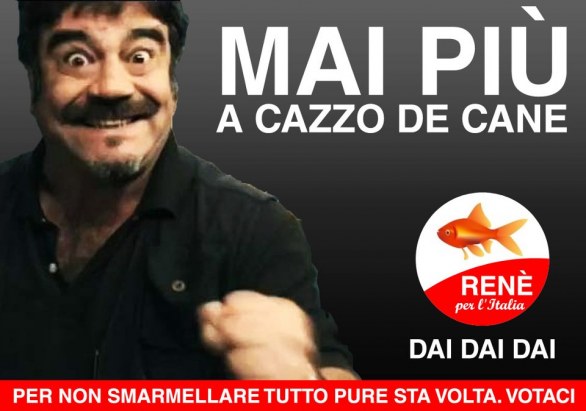 Elezioni politiche 2013, i manifesti elettorali con i personaggi dei telefilm