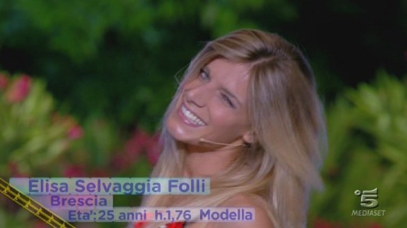 Veline 2012 - La semifinalista Elisa Selvaggia Folli