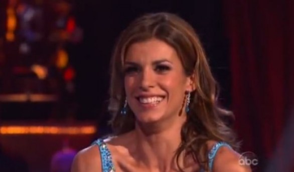 Elisabetta canalis nella seconda puntata di dancing with the stars