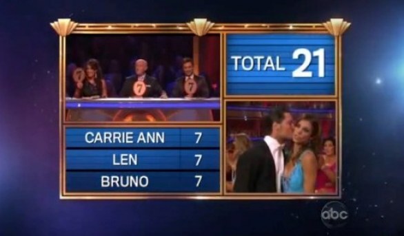 Elisabetta canalis nella seconda puntata di dancing with the stars